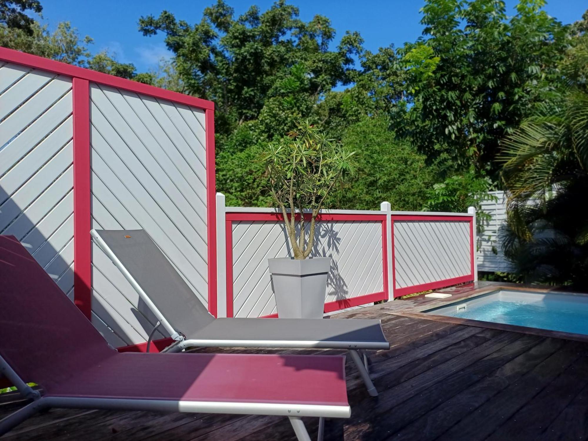 Caraibes Cottage Grenat Piscine Privee 900M De Grande Anse Deshaies Exterior photo