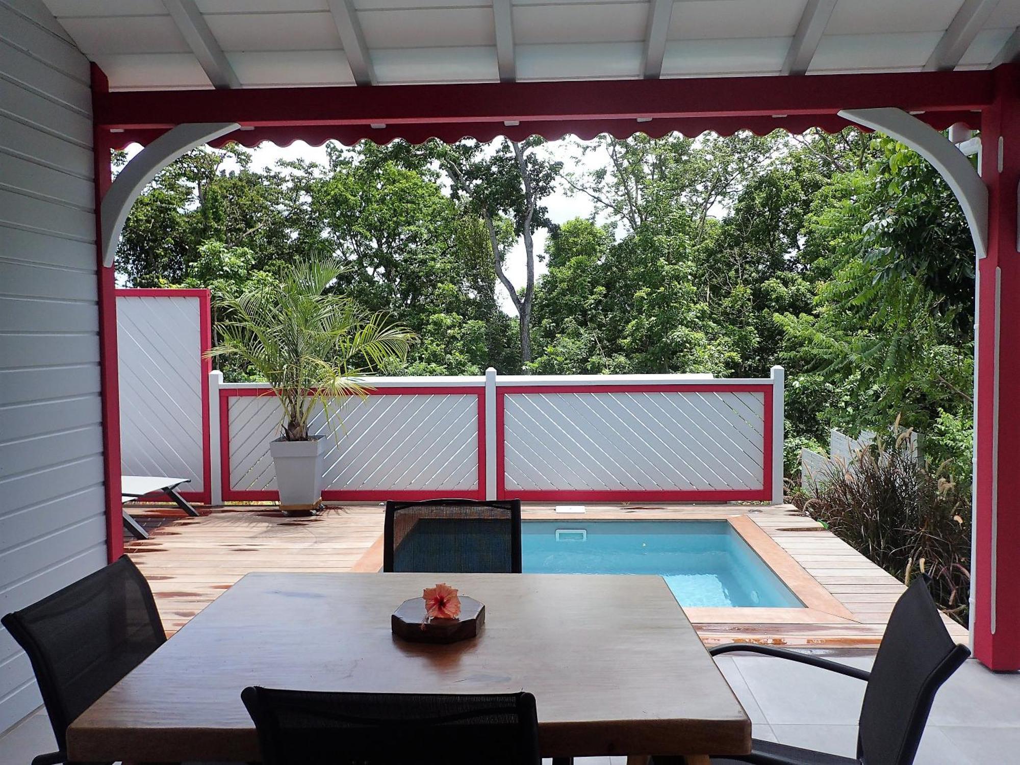 Caraibes Cottage Grenat Piscine Privee 900M De Grande Anse Deshaies Exterior photo